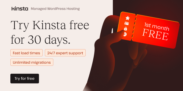Kinsta Hosting Banner